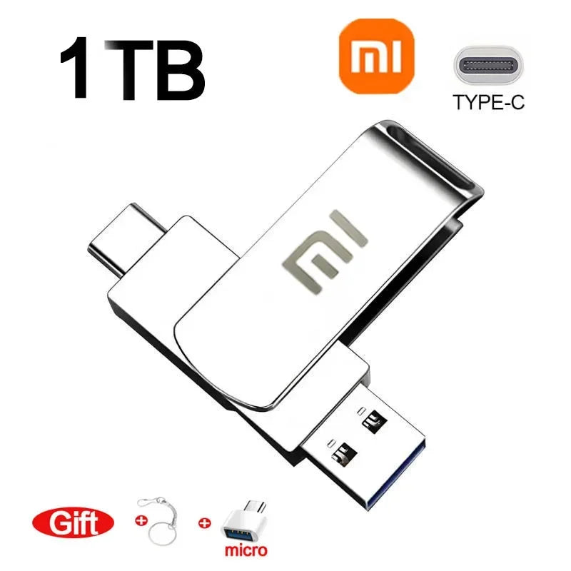 16TB USB 3.0 Pen Drive 8TB 4TB High Speed Transfer Metal SSD Pendrive Cle Portable U Disk Flash Drive Memoria USB Stick