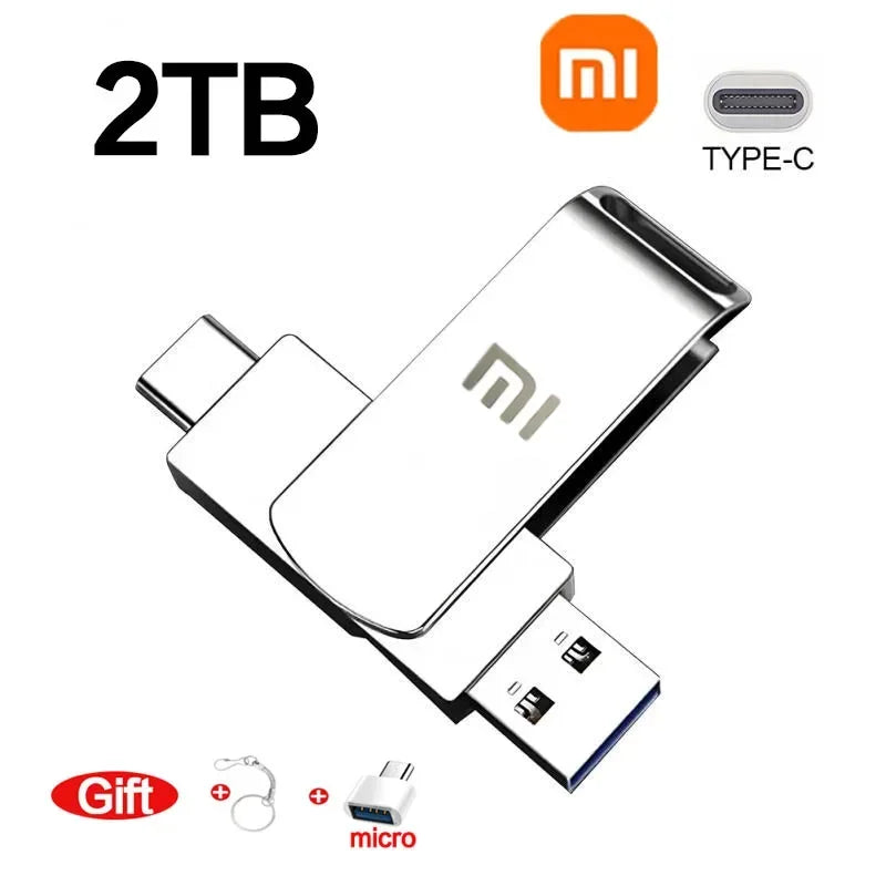 16TB USB 3.0 Pen Drive 8TB 4TB High Speed Transfer Metal SSD Pendrive Cle Portable U Disk Flash Drive Memoria USB Stick