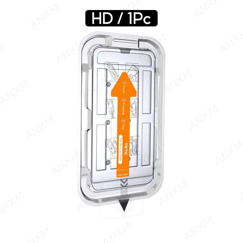 1-2Pcs Privacy Tempered Glass for 14 15 plus 13 12 11 Pro Max Screen Protector anti Spy Dust Free Installation with Easy